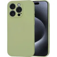 Custodia per Apple iPhone 15 Pro, Techsuit, SoftFlex, Matcha — 3
