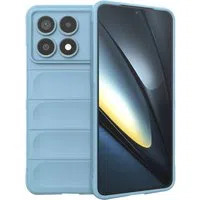 Custodia per Xiaomi Poco F6 Pro, Techsuit, Magic Shield, Blu — 3