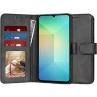 Custodia per Samsung Galaxy A06 A065, Techsuit, Diary Book, Nera — 3