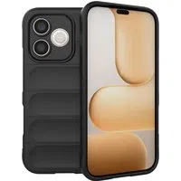 Custodia per Honor 600 Lite, Techsuit, Magic Shield, Nera — 3