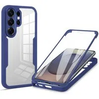 Custodia per Samsung Galaxy S26 Ultra S948, Techsuit, ColorVerse 360, Blu — 3