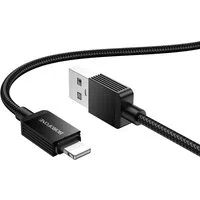 Cavo Dati e Ricarica USB-A - Lightning Borofone BX120 Placer, 18W, 1m, Nero — 3