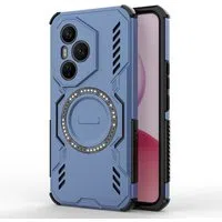 Custodia MagSafe per Honor 400 Pro, Techsuit, ArmorMag, Blu — 3