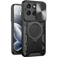 Custodia per Motorola Edge 70 Fusion, Techsuit, CamGuard Pro, Nera — 3
