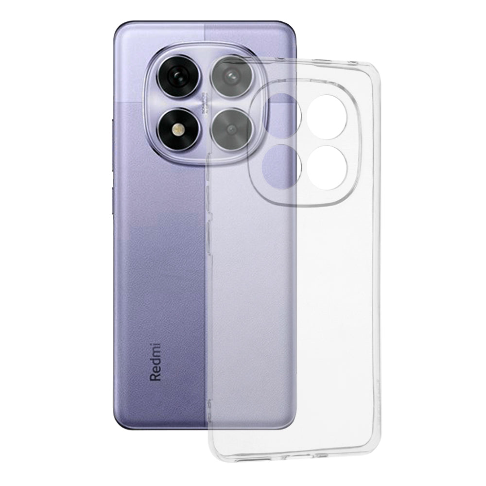 Custodia per Xiaomi Poco X7 / Note 14 Pro 5G, Techsuit, Chiara, Trasparente