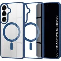 Custodia MagSafe per Samsung Galaxy S26 Plus S947, Techsuit, Pro, Blu — 3