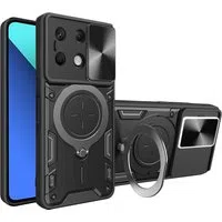 Custodia per Xiaomi Redmi Note 13 4G, Techsuit, CamGuard Pro, Nera — 3
