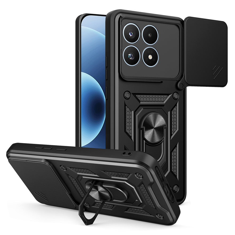 Techsuit Custodia per Xiaomi 17, Techsuit, CamShield, Nera