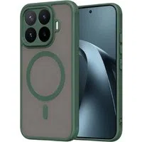Custodia MagSafe per Xiaomi 17T Pro, Techsuit, HaloFrost II, Verde — 3