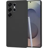 Custodia per Samsung Galaxy S25 Ultra S938, Techsuit, SoftFlex, Nera — 3