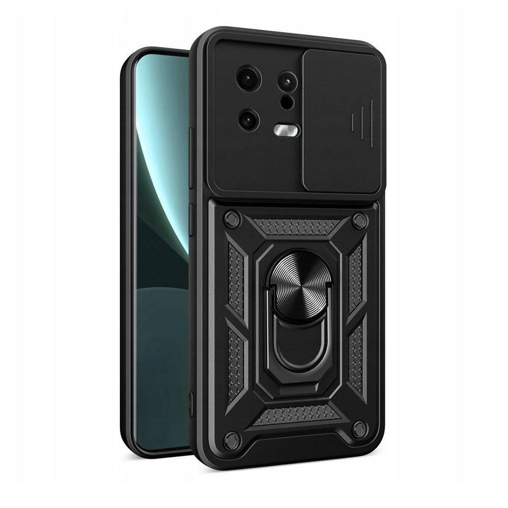 Techsuit Custodia per Xiaomi 13, Techsuit, CamShield, Nera