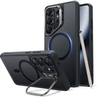 Custodia MagSafe per Samsung Galaxy S26 Ultra S948, ESR, Classic Hybrid Kickstand, Nera Satinata — 3