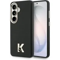 Custodia MagSafe per Samsung Galaxy S26 S942, Karl Lagerfeld, Karl Head Logo, Nera — 3