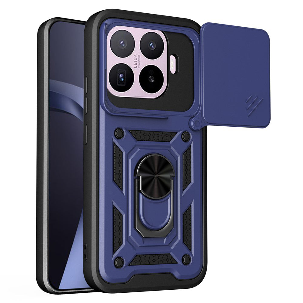 Techsuit Custodia per Xiaomi 17T Pro, Techsuit, CamShield, Blu