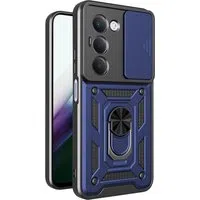 Custodia per Xiaomi Redmi 15 5G / 15 4G, Techsuit, CamShield, Blu — 3