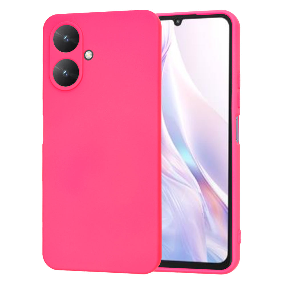Custodia per Xiaomi Redmi 13C 5G, Techsuit, SoftFlex, Rosa Scuro
