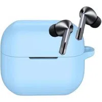 Custodia Techsuit Silicone per Samsung Galaxy Buds3 FE / Buds3 Pro / Buds3, Blu — 3