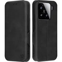 Custodia per Xiaomi 15, Techsuit, Safe Wallet Plus, Nera — 3