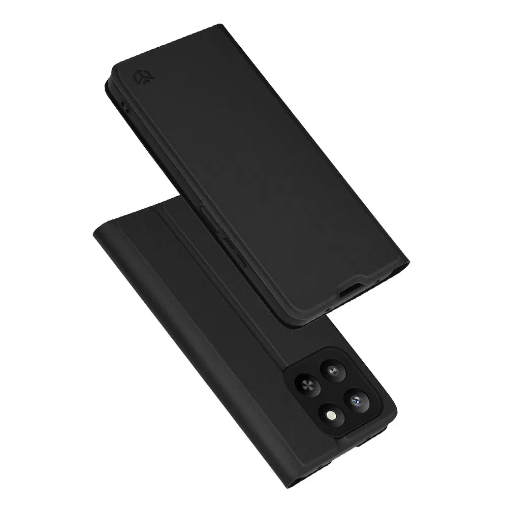 Custodia per Honor 400 Smart 4G / X7d 4G / 400 Smart 5G, Techsuit, Magskin Book, Nera — 2