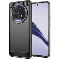 Custodia per Realme 13 Pro / 13 Pro+, Techsuit, Carbonio, Nera — 3