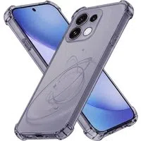 Custodia per Oppo Reno16 Pro, Techsuit, Shockproof Clear, Fumè — 3