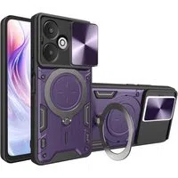 Custodia per Xiaomi Redmi 13C 5G, Techsuit, CamGuard Pro, Viola — 3
