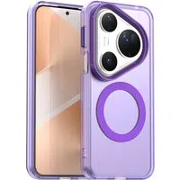 Custodia MagSafe per Huawei Pura 80 Ultra, Techsuit, CandyCase, Viola — 3