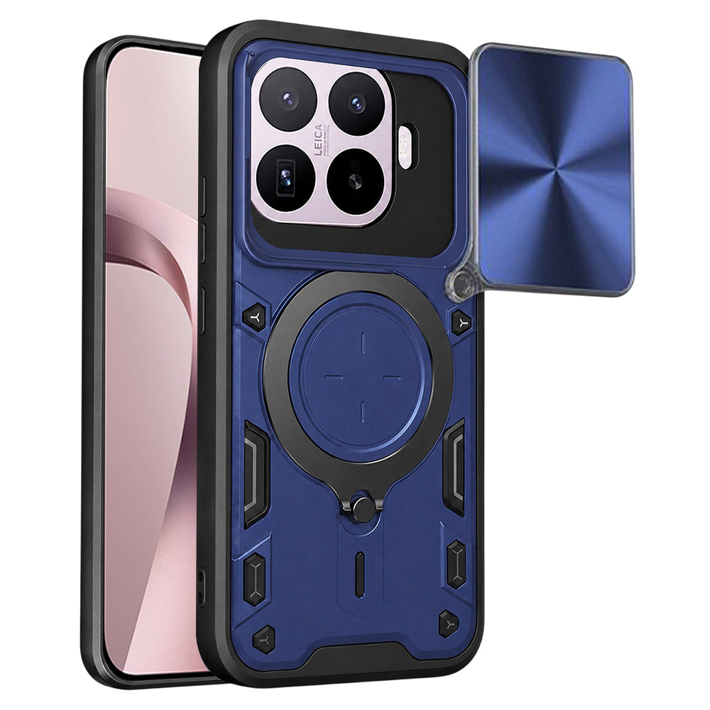 Techsuit Custodia per Xiaomi 17T, Techsuit, CamGuard Pro, Blu