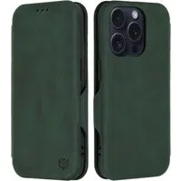 Custodia per Apple iPhone 15 Pro, Techsuit, Safe Wallet Plus, Verde — 3