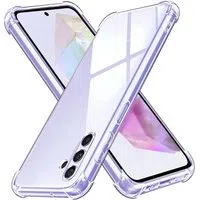 Custodia per Samsung Galaxy A35 5G A356, Techsuit, Shockproof Clear, Trasparente — 3