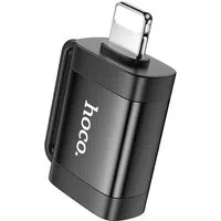 Adattatore OTG Lightning - USB-A HOCO UA31A, Nero — 3