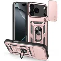 Custodia per Apple iPhone 17 Pro Max, Techsuit, CamShield, Rosa — 3