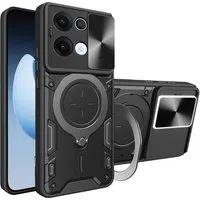 Custodia per Oppo Reno13, Techsuit, CamGuard Pro, Nera — 3