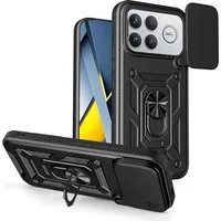 Custodia per Xiaomi Poco F8 Ultra, Techsuit, CamShield, Nera — 3
