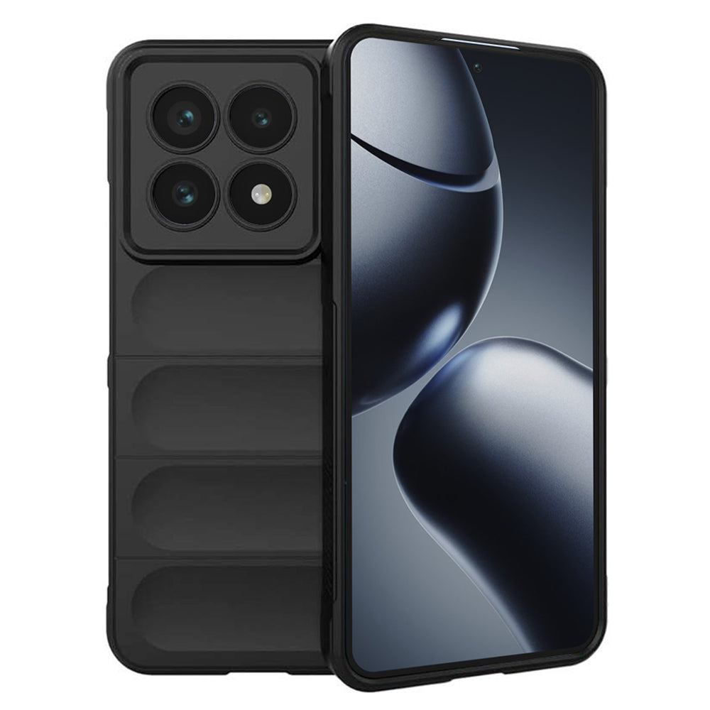 Techsuit Custodia per Xiaomi 14T Pro, Techsuit, Magic Shield, Nera