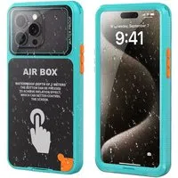 Custodia Universale Waterproof per Telefono max. 6.7 pollici, ShellBox, AirBox, Blu — 3