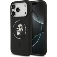 Custodia MagSafe per Apple iPhone 17 Pro, Karl Lagerfeld, Ring Karl & Choupette, Nera — 3