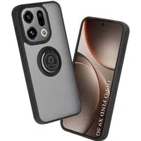 Custodia per Oppo Find X9, Techsuit, Glinth, Nera — 3