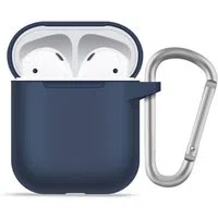 Custodia Blueo Liquid per Apple AirPods Gen 1, Blu Navy — 3