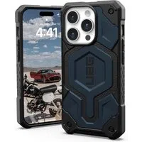 Custodia MagSafe per Apple iPhone 15 Pro, Urban Armor Gear, Monarch Pro, Blu Navy — 3