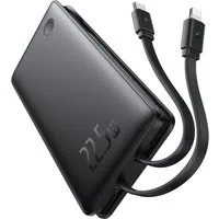 Batteria Esterna Baseus Airpow Lite, 10000mAh, 22.5W, QC + PD, 1 x Lightning - 1 x USB-A - 2 x USB-C, Nera P10067501123-00 — 3