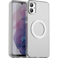 Custodia MagSafe per Samsung Galaxy A05 A055, Techsuit, CandyCase, Bianca — 3