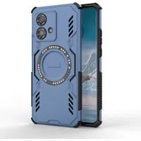 Custodia MagSafe per Motorola Edge 40 Neo, Techsuit, ArmorMag, Blu — 3