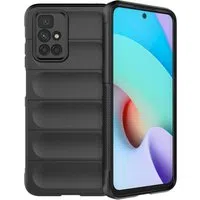 Custodia per Xiaomi Redmi 10 2022 / 10 (2021), Techsuit, Magic Shield, Nera — 3