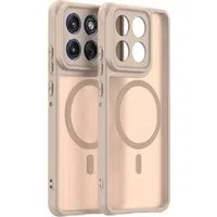 Custodia MagSafe per Motorola Edge 70, Techsuit, HaloFrost II, Dorata — 3