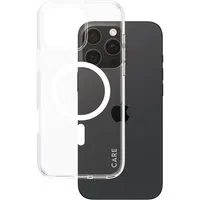 Custodia MagSafe per Apple iPhone 16 Pro Max, PanzerGlass, Care Urban Combat, Trasparente Bianca — 3