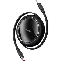 Cavo dati e ricarica USB-C - USB-C Baseus Free2Draw Mini Retrattile USB-C, 100W, 1m, nero P10364500111-00 — 3