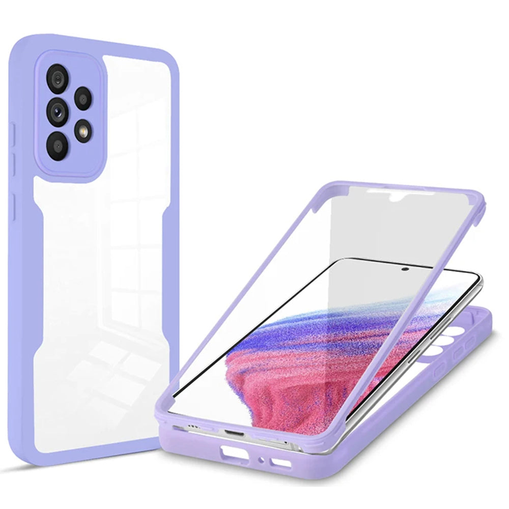 Techsuit Custodia per Samsung Galaxy A53 5G A536, Techsuit, ColorVerse 360, Viola