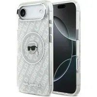 Custodia MagSafe per Apple iPhone 17 Air, Karl Lagerfeld, IML Karl`s Head, Grigio — 3
