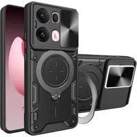 Custodia per Oppo Reno13 Pro, Techsuit, CamGuard Pro, Nera — 3